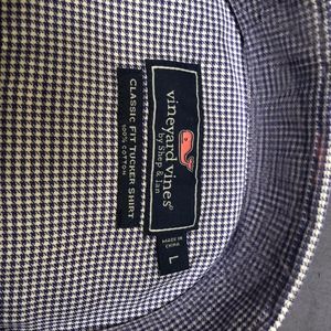 Vineyard Vines Purple Long Sleeve Button Down